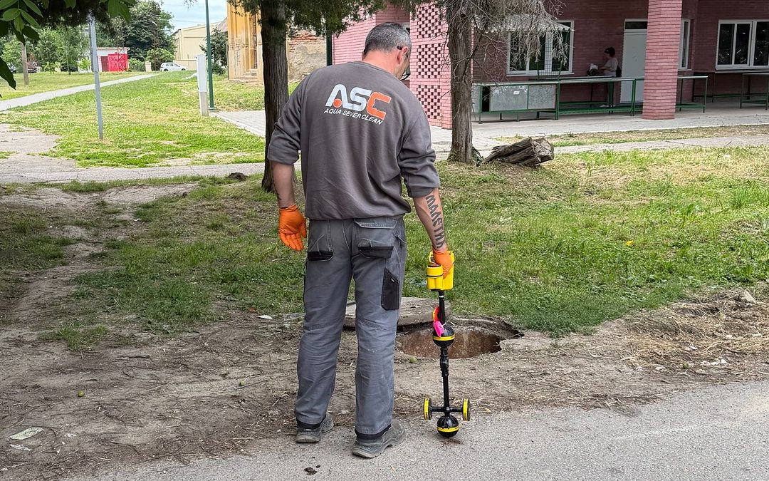 Snimanje i trasiranje kanalizacije u Čelarevu