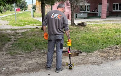 Snimanje i trasiranje kanalizacije u Čelarevu